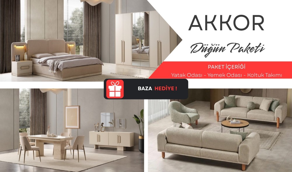 Akkor · Düğün Paketi %100 MDF