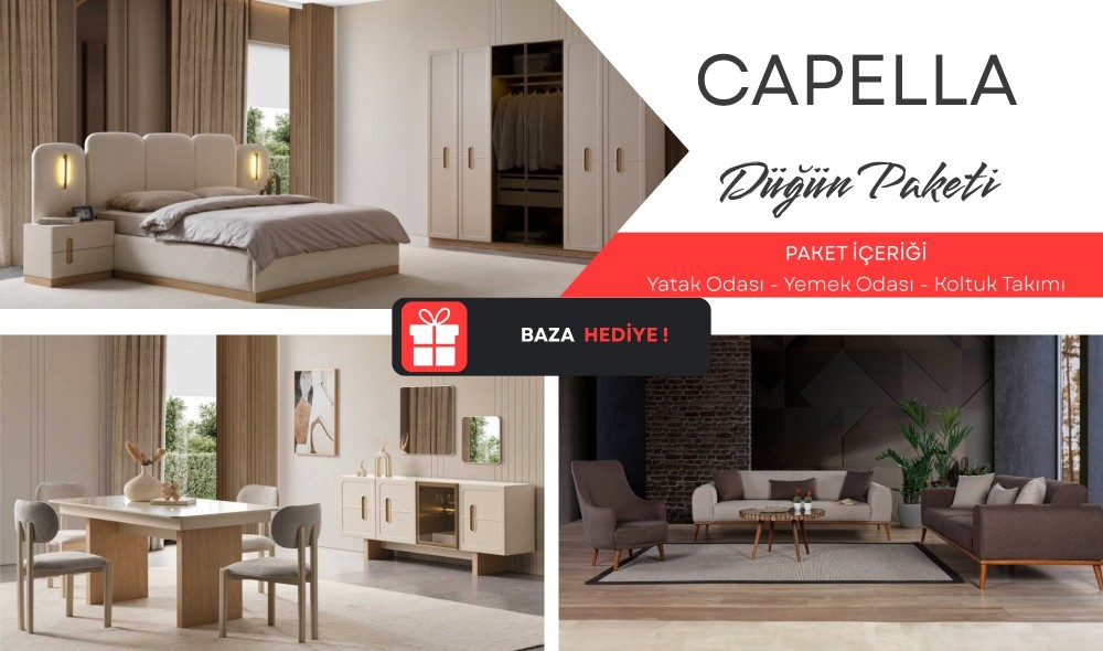 Capella · Düğün Paketi %100 MDF