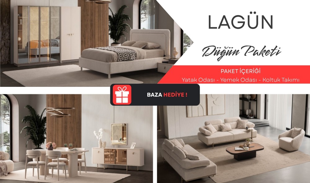 Lagün · Düğün Paketi %100 MDF