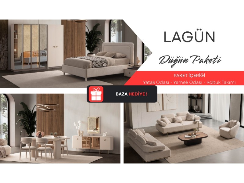 Lagün · Düğün Paketi %100 MDF