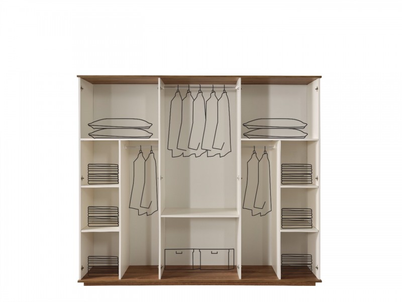 Bohem Yatak Odası Takımı Yüzeysel MDF