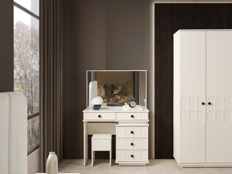 Petek Yatak Odası Takımı Yüzeysel MDF