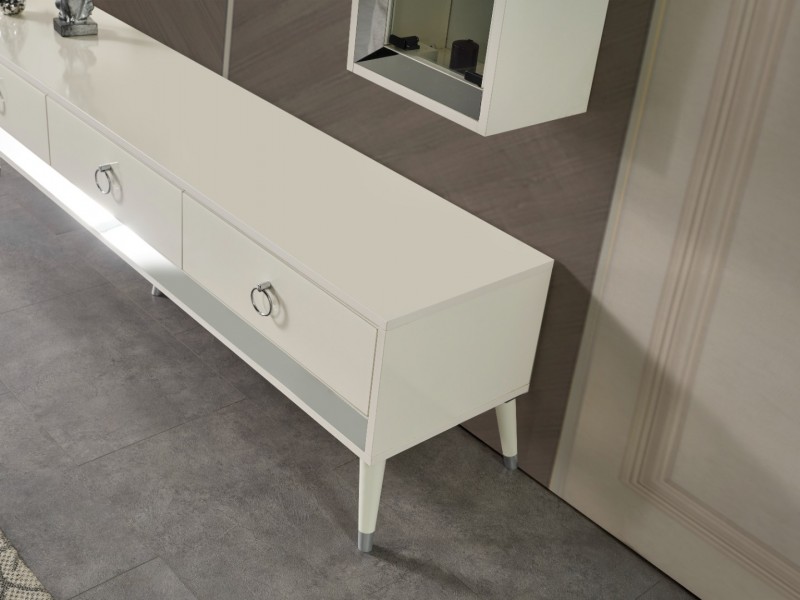 Lotus Gümüş Tv Ünitesi