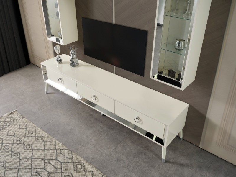 Lotus Gümüş Tv Ünitesi