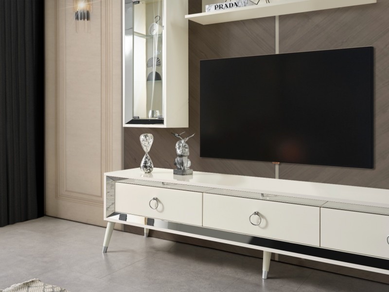 Lotus Gümüş Tv Ünitesi