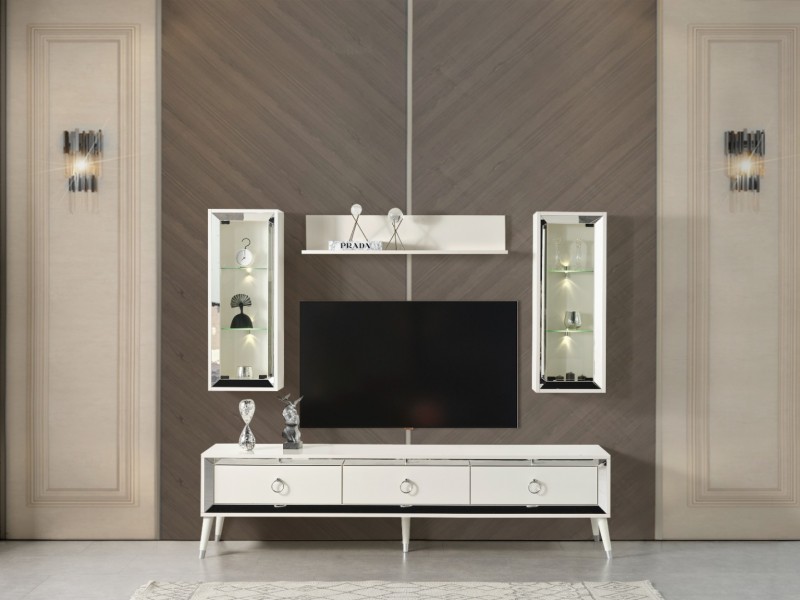 Lotus Gümüş Tv Ünitesi