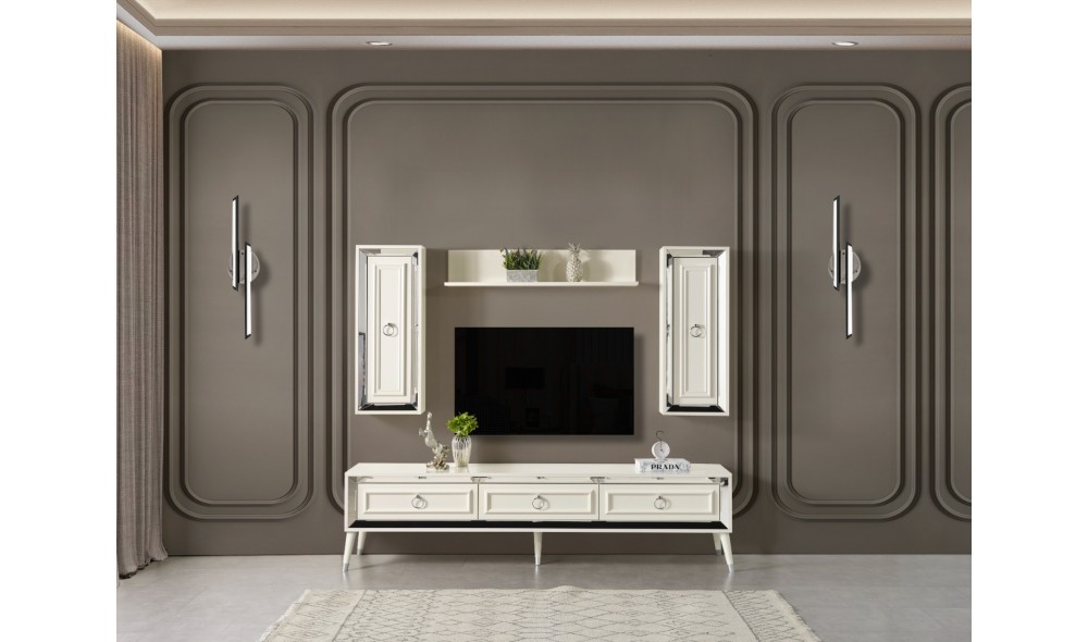 Rose Gümüş Tv Ünitesi