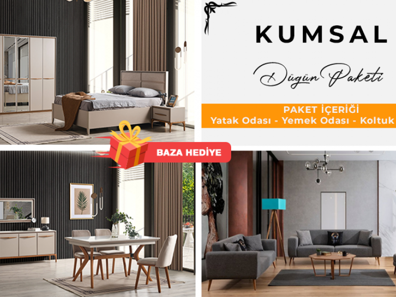 Kumsal Düğün Paketi (Baza Hediye)