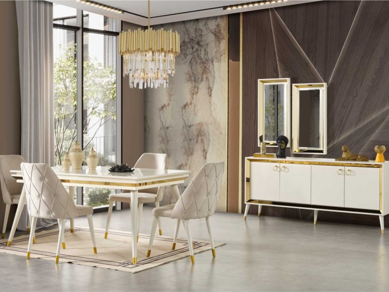 Lotus Gold Yemek Odası