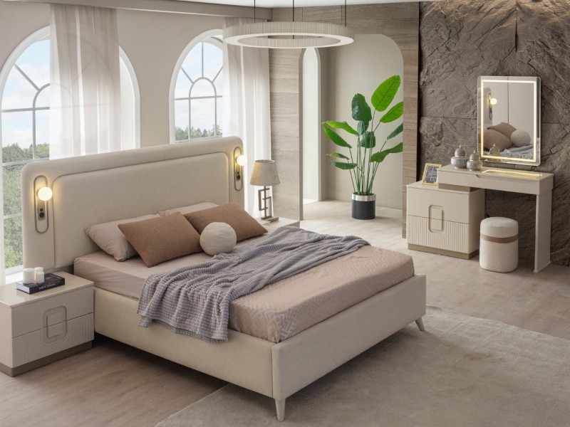 Parla Yatak Odası Takımı Yüzeysel MDF