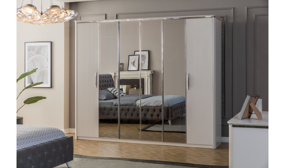 Royal Gümüş Yatak Odası Takımı