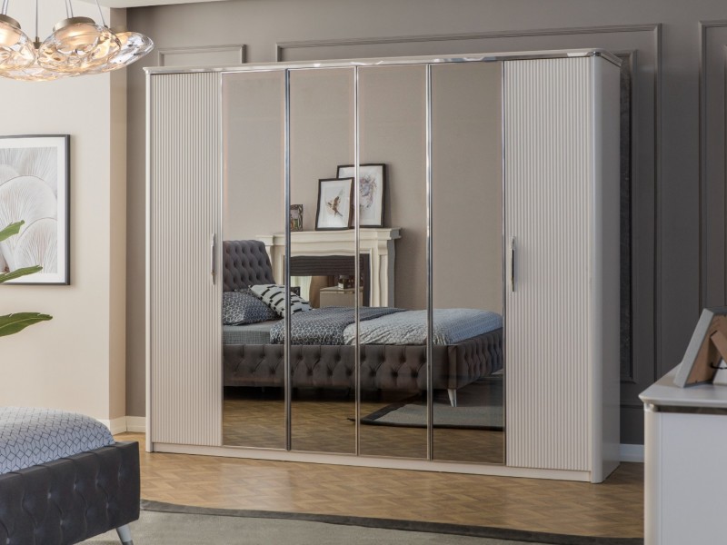 Royal Gümüş Yatak Odası Takımı