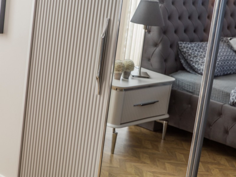 Royal Gümüş Yatak Odası Takımı