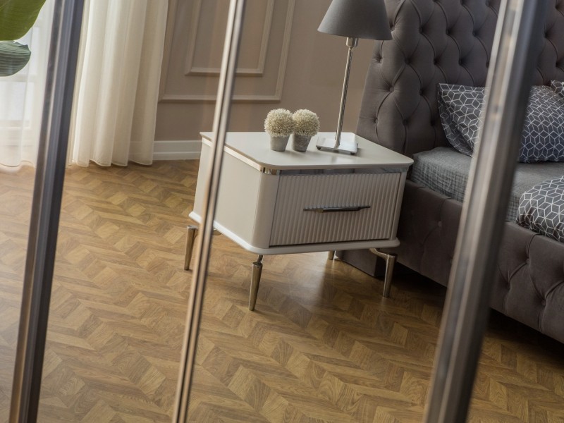 Royal Gümüş Yatak Odası Takımı