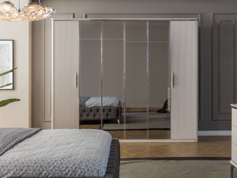 Royal Gümüş Yatak Odası Takımı