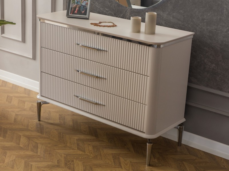 Royal Gümüş Yatak Odası Takımı