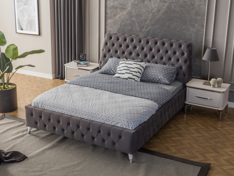 Royal Gümüş Yatak Odası Takımı