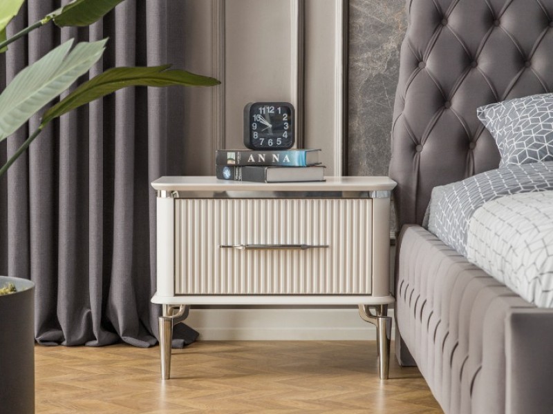 Royal Gümüş Yatak Odası Takımı