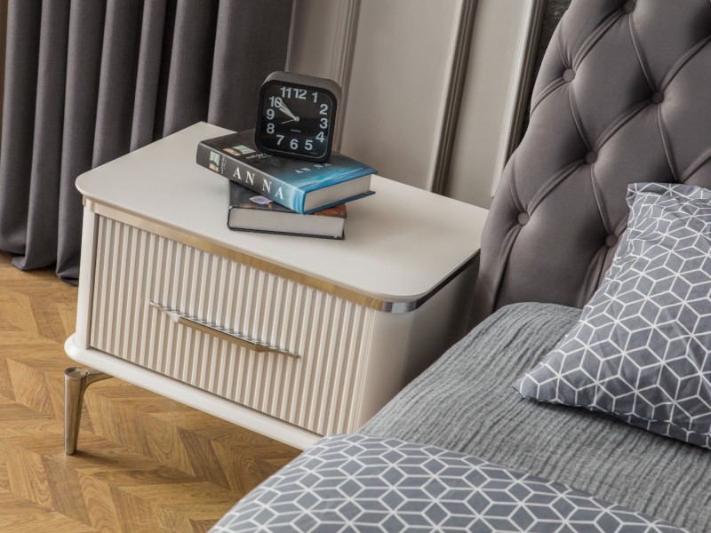 Royal Gümüş Yatak Odası Takımı