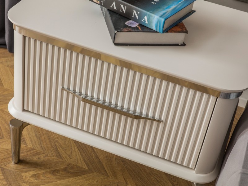 Royal Gümüş Yatak Odası Takımı