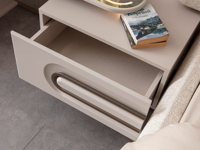 Dolunay Yatak Odası Takımı Yüzeysel MDF