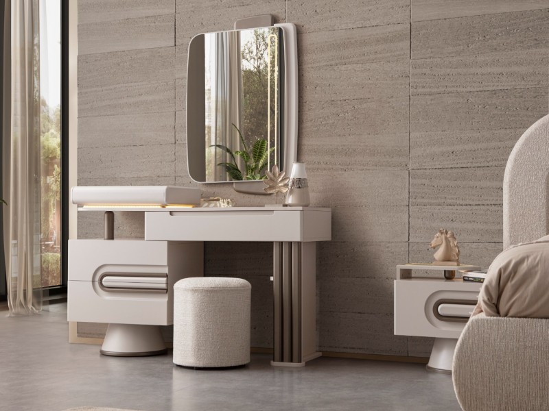 Dolunay Yatak Odası Takımı Yüzeysel MDF