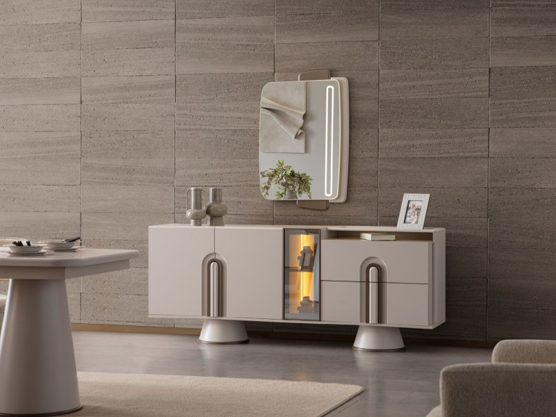 Dolunay Düğün Paketi (Yüzler MDF, Kasa Suntalem)