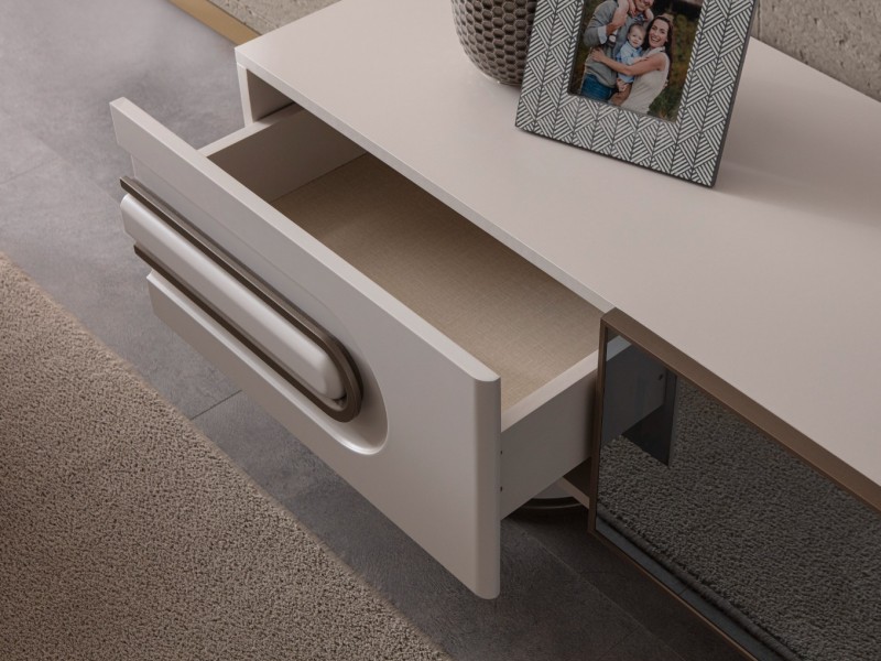 Dolunay Tv Ünitesi (Yüzler MDF, Kasa Suntalem)