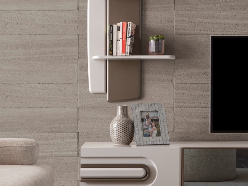 Dolunay Tv Ünitesi (Yüzler MDF, Kasa Suntalem)