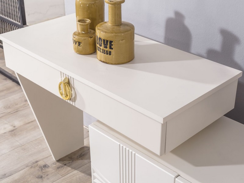 Dora Yemek Odası (Ön yüzler %100 mdf kasa suntalem malzemeden üretilmiştir)