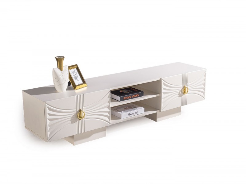 Dora Tv Ünitesi (Ön yüzler %100 mdf kasa suntalem malzemeden üretilmiştir)