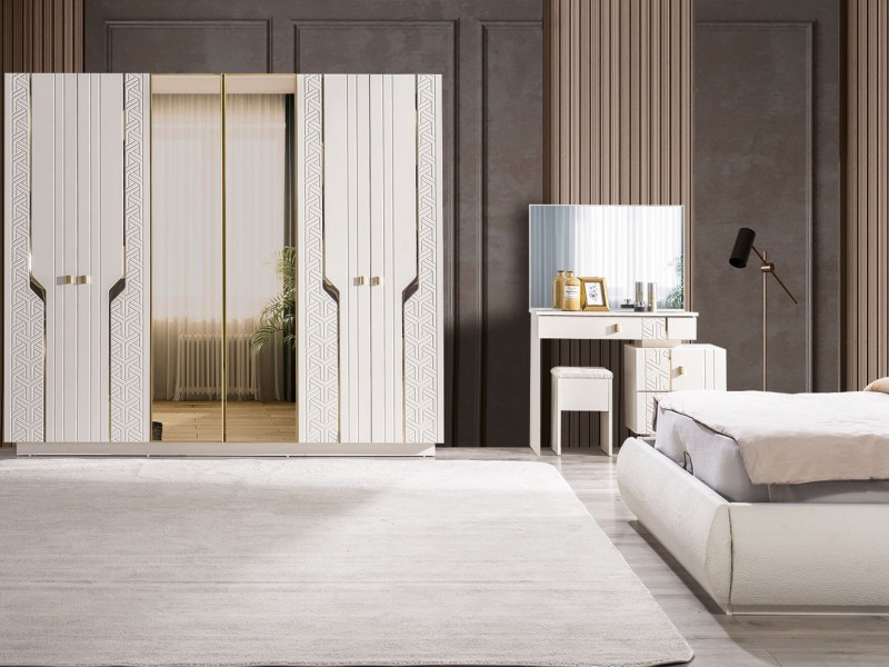 Elegance Yatak Odası Takımı Yüzeysel MDF