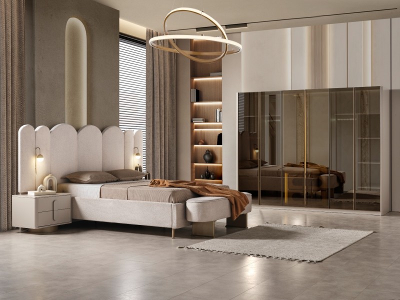 Eyfel Yatak Odası Takımı Yüzeysel MDF