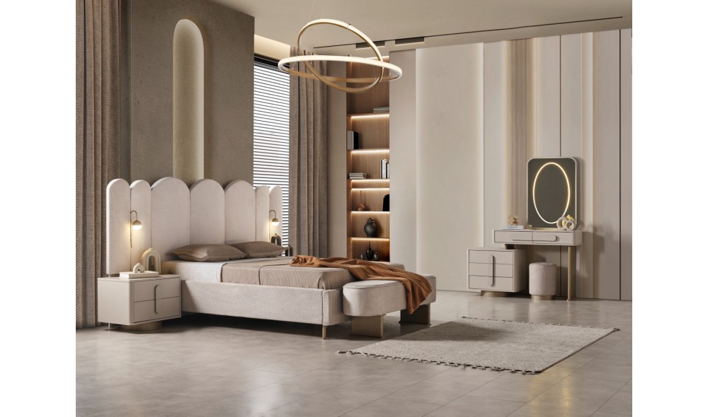 Eyfel Yatak Odası Takımı Yüzeysel MDF