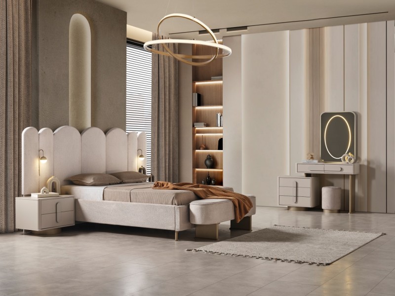 Eyfel Yatak Odası Takımı Yüzeysel MDF