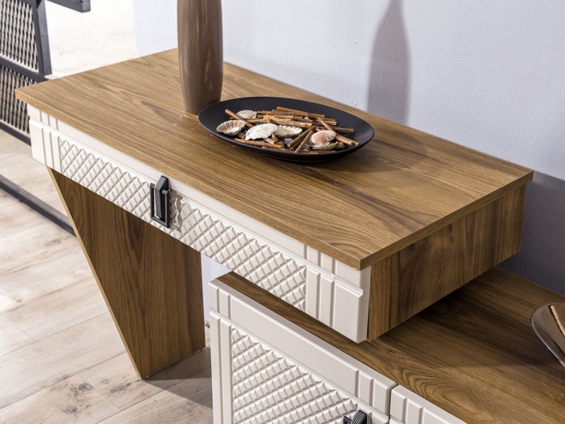 Luna Yemek Odası (Ön yüzler %100 mdf kasa suntalem malzemeden üretilmiştir)