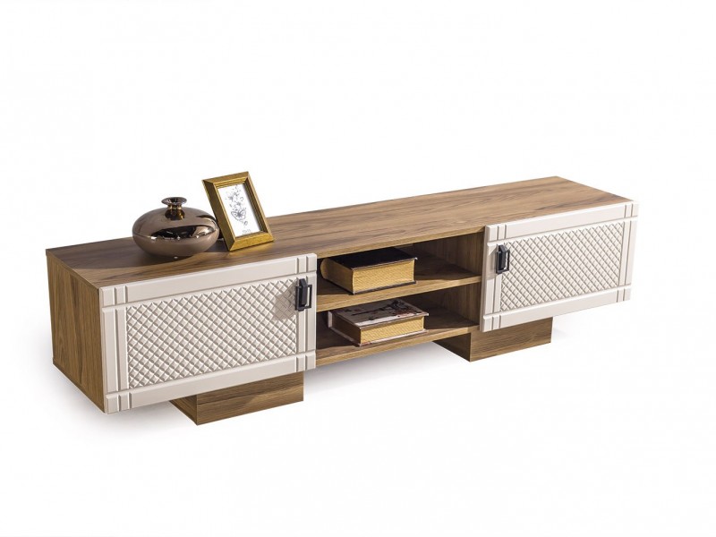 Luna Tv Ünitesi (Ön yüzler %100 mdf kasa suntalem malzemeden üretilmiştir)