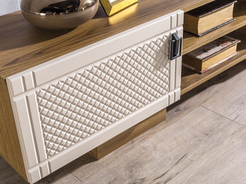 Luna Tv Ünitesi (Ön yüzler %100 mdf kasa suntalem malzemeden üretilmiştir)