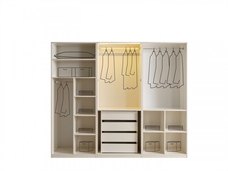 Pera Yatak Odası Takımı Yüzler MDF