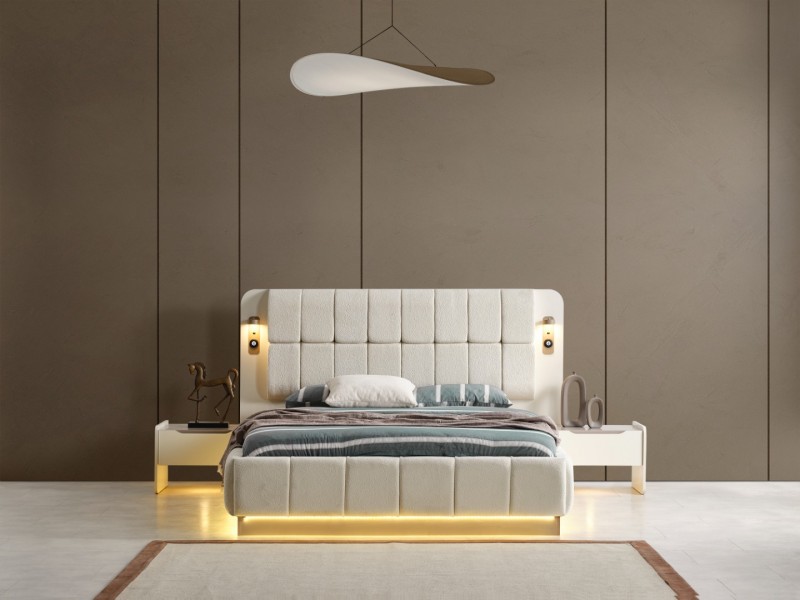 Pera Yatak Odası Takımı Yüzler MDF