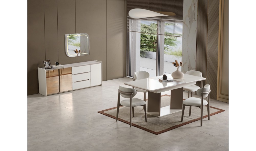 Pera Yemek Odası Yüzler MDF