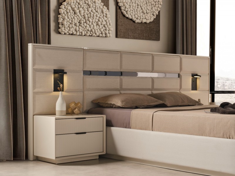 Lotus Yatak Odası Takımı Yüzeysel MDF