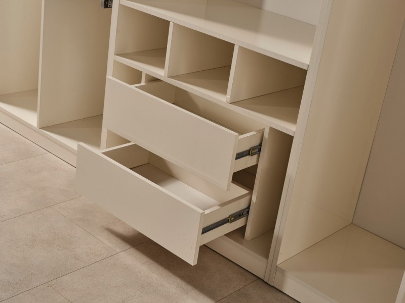 Lotus Köşe Yatak Odası Takımı Yüzeysel MDF