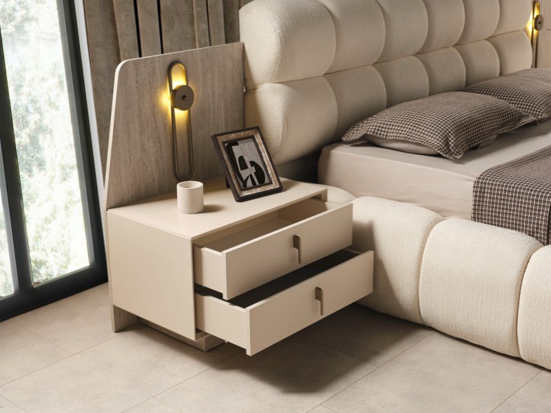 Latte Köşe Yatak Odası Takımı