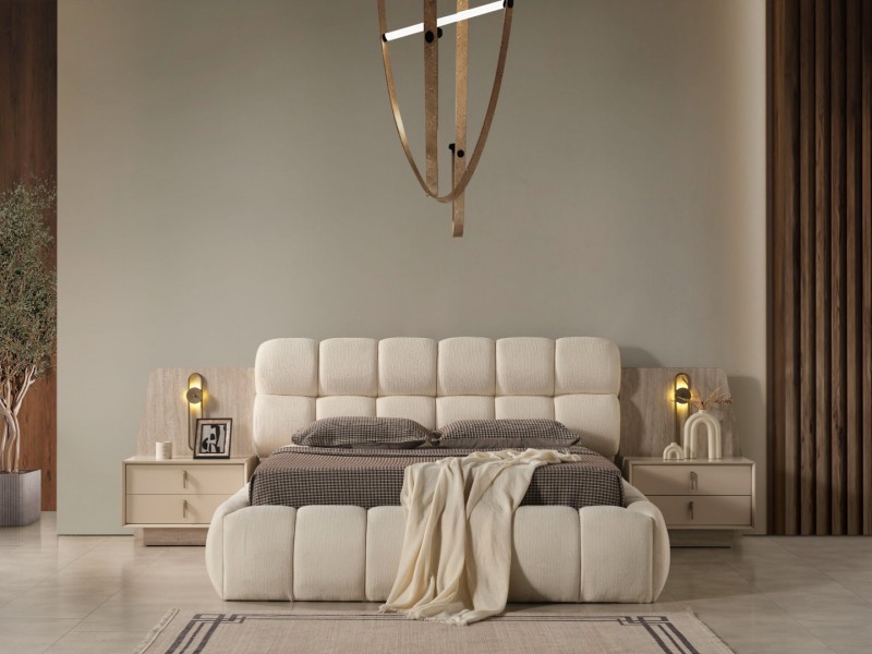 Latte Köşe Yatak Odası Takımı