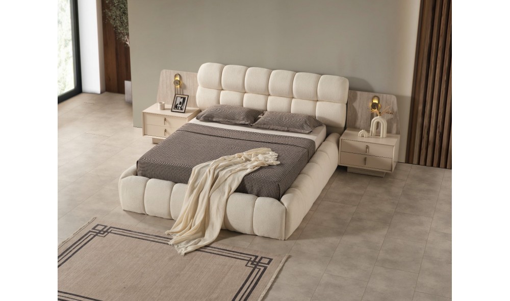 Latte Köşe Yatak Odası Takımı