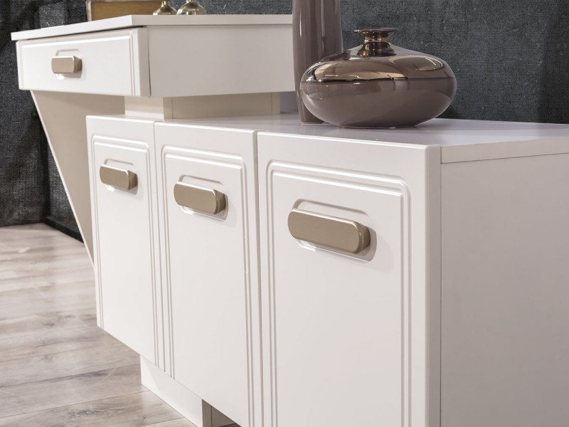 Nova Yemek Odası (Ön yüzler %100 mdf kasa suntalem malzemeden üretilmiştir)