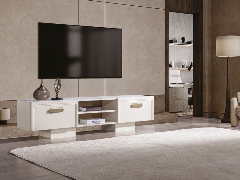 Nova Tv Ünitesi (Ön yüzler %100 mdf kasa suntalem malzemeden üretilmiştir)