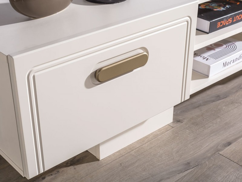 Nova Tv Ünitesi (Ön yüzler %100 mdf kasa suntalem malzemeden üretilmiştir)