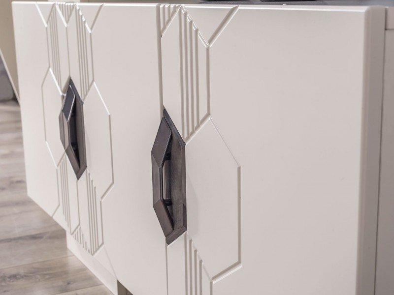 Opal Yemek Odası (Ön yüzler %100 mdf kasa suntalem malzemeden üretilmiştir)